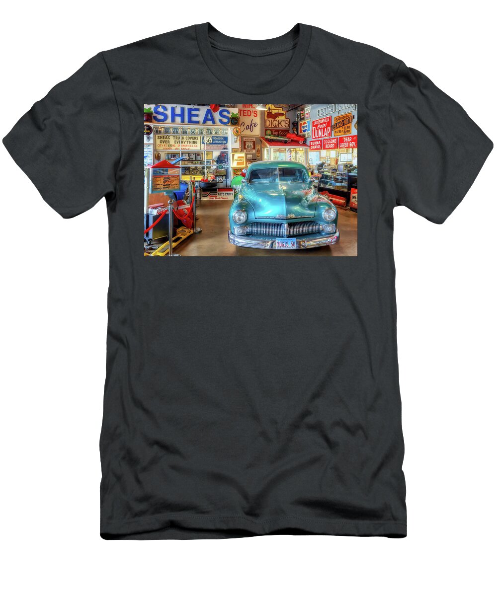 1950 Mercury Coupe Motorheads Springfield Il Susan Rissi Tregoning T-Shirt