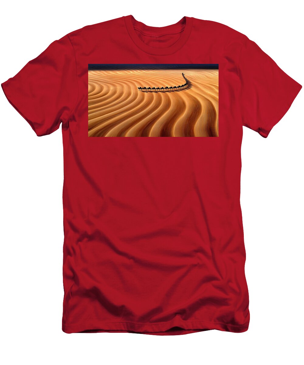 Caravan Through Time Sven Andersen T-Shirt