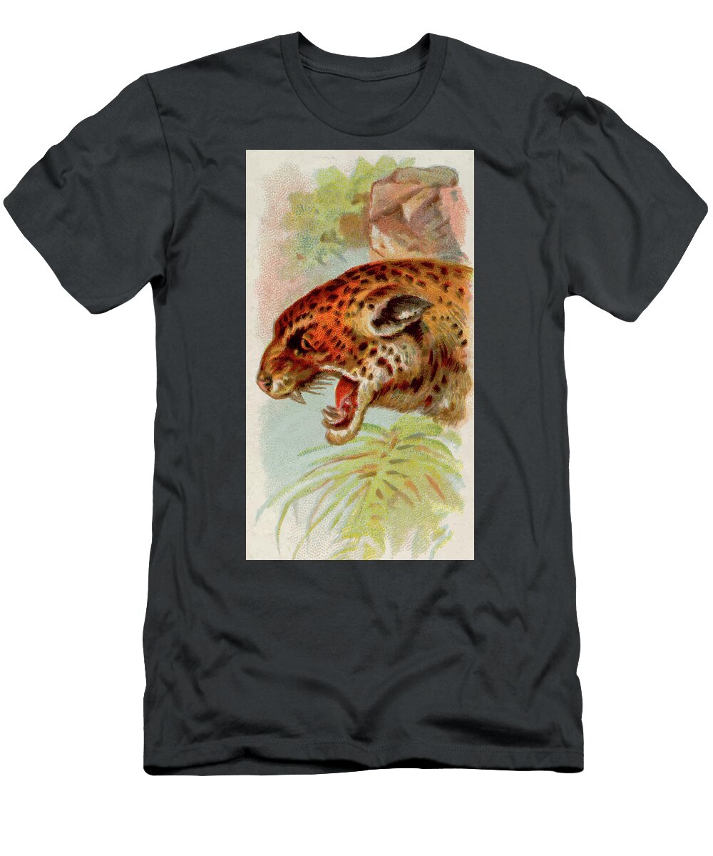 Jaguar Vintage Animal Illustration Picked and Shared T-Shirt