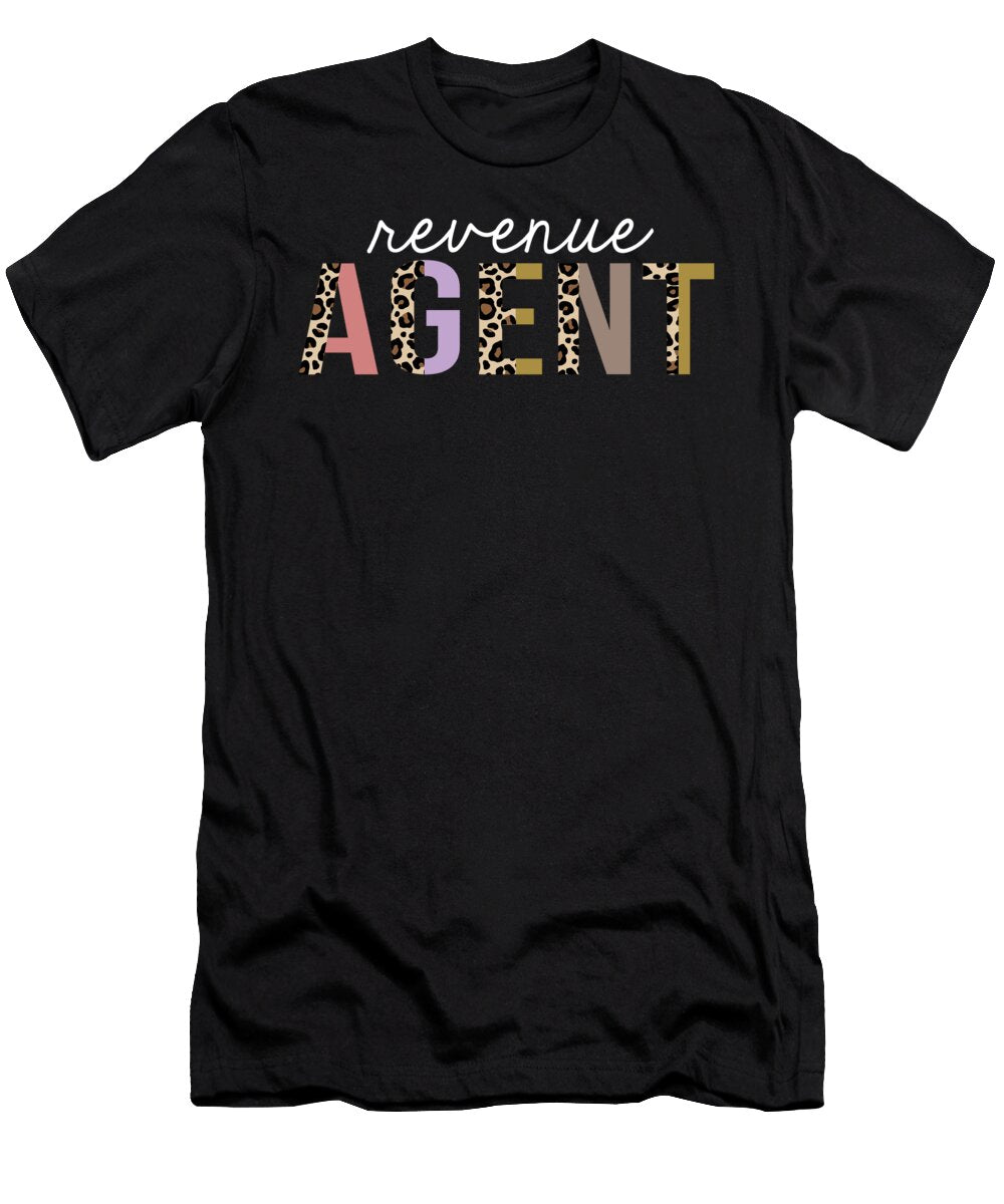 Revenue Agent Leopard Print Funny Appreciation Jensen Cena T-Shirt